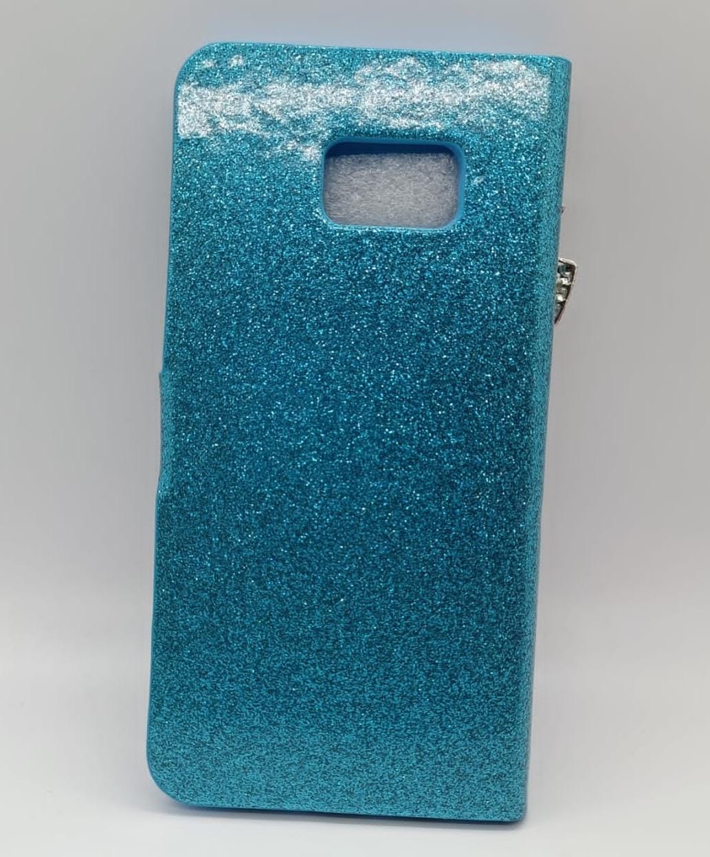 Samsung Galaxy S6 edge + Sky Blue Case